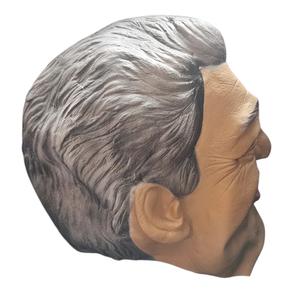 Vintage Cesar 1992 Preside Bill Clinton Halloween Prop Mask Politics Costume